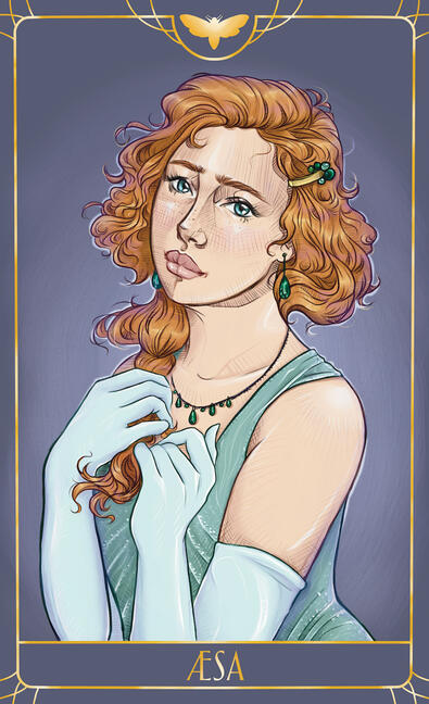 NIGHTBIRDS, Æsa - Commission for Kate J. Armstrong