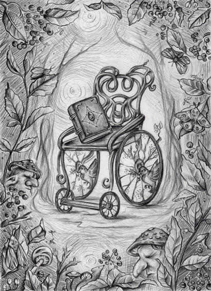 Interior Book Illustration - Commission for &quot;A Daughter of the Trolls&quot; by McKenzie Catron